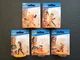 Disney Pixar The Incredibles Micro Mini Action Figures or Cake Toppers Set of 5