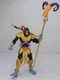 Disco SKELETOR Gold Masters of the Universe Figure Mattel 2001 Staff Arm Action 
