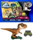 ROARIN' FRENZY T. REX Jurassic World R/C Full Function Remote Control ROARING