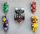 1998 Trendmasters Lion Force Voltron The Third Dimension Lions Incomplete