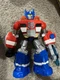 Hasbro Transformers Optimus Prime Lights & Sound #A1075 PlaySkool 2012 Talking 