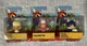 New 2022 Jakks Pacific 2.5" Super Mario Toadette & Cat Toad & Yellow Toad