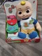 Cocomelon Target Exclusive JJ Musical Plush BACK TO SCHOOL Doll