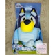 Moose Toys Disney 2018 Blue Yellow Taking Bluey Dog Super Soft Plush Working NIB