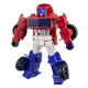 Transformers CYBERWORLD Optimus Prime Cyber Changers 4-Inch 5.945 inches, Red 