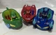 PJ Masks 3 Figures &  3 Vehicles-Owlette, Gekko, Catboy