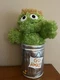 GUND Sesame Street 10" Stuffed Plush Oscar the Grouch in Trash Can GO AWAY! 