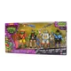 TMNT Mutant Mayhem Turtles In Disguise Party Pack 4 Figures Playmates Toys New