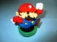Super Mario Bros. 30th Anniversary Blue & Red Amiibo Figure Nintendo Used