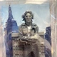 Vintage Exclusive NECA THE BEATLES JOHN LENNON BLACK AND WHITE VARIANT FIGURE