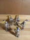 Schleich  Knights In Plate Armor With Sword Lot Of 5