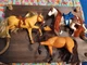 Just Play DreamWorks Spirit Riding Free 6 1/2" Horse Horses 2017 saddle Lot Of 3