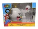 Nintendo Super Mario King Boo Luigi Action Figure Set 3-Pack, Glow in Dark