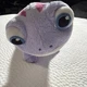 Disney Frozen Bruni Salamander Plush Toy Purple Lizard Stuffed Animal