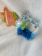 LEONARDO TMNT NICKELODEON TSUNAMEEZ ACRYLIC KEYCHAIN FIGURE CHARM NWT