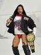 Jazwares Unrivaled CM Punk Custom AEW Figure Fantasy Red Attire w Tag Belt READ!