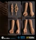 Worldbox 1/6 AT020C Arms Forearm Accessories For 12" Male Action Figure Body Toy