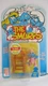 The Smurfs - Baby Smurf with High Chair Figure Infant Pink 1996 Irwin Toy NIB