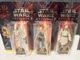 Star Wars Episode One Black 6&rdquo; 50th Battle Droid  Qui-Gon Jinn  Jar Jar Lot New