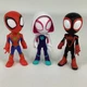 Marvel Spidey Amazing Friend Action Figure Lot Ghost Spider Miles Morales Hasbro