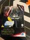Star Wars dark Vader galaxy of adventures signed by stunt actor