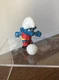 SMURFS CARTOON vintage PVC 2"Figure SMURF Soccer Player 20035 PEYO SCHLEICH 1979