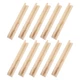  10 Pcs Wooden Letter Domino Base Card Holder Stand for Playing Canasta Rack