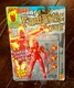 Marvel Super Heroes Fantastic Four HUMAN TORCH Figure w/Fireball Flinging Action
