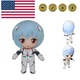 Great Eastern Evangelion GE-52302 Rei Plugsuit Stuffed Plush, 8", Multi-Colored