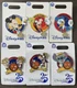 Disney Pins 25th Anniversary Trading Pins Lot 6 Pins Nwt Stitch Mickey Chip Goof