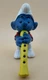Smurfs Flautist Smurf Vintage PVC Figure 1978 Peyo Schleich #20048
