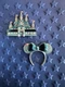 Tokyo Disney Sea 25th Anniversary Sparkling Jubilee Pins - Castle and Headband