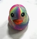 Sunny Days Jumbo Pink Tie Dye Squishy Duck Squeeze Toy Stress Relief Fidget