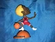 1998 Dennis Rodman Chicago Bulls Yellow Hair Mattel NBA Jams Collection Loose Fg