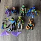 TMNT Mutant Mayhem Teenage Mutant Ninja Turtles Figures Leo Don Mikey Playmates