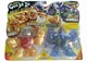 Heroes of Goo Jit Zu Galaxy Attack Sun Fire Blazagon vs Dark Matter Terrack 