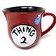Universal Studios Dr. Seuss Thing 2 Red Ceramic Coffee Tea Mug Cup Large NEW