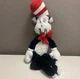18" The Cat in the Hat Manhattan Toys Dr Seuss Plush Fuzzy Stuffed Beanbag 2001