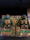 Playmates TMNT Giant 12 inch figures Michelangelo & Leonardo lot- New in Box