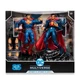 SUPERMAN VS SUPERMAN OF EARTH 3 pack Atomica DC figures MCFARLANE figure NEW