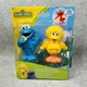 Just Play Sesame Street 2 Pack Cookie Monster & Big Bird 3" Figure Toy Set NIB
