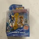 Sonic The Hedgehog Boom Tails Covered In Oil 2 Pack Enerbeam Rare Tomy Sega. New