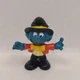 Vintage Smurfs Photographer Smurf Figure 40217 Figurine Schleich Peyo 1981