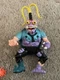 Playmates 1990 Teenage Mutant Ninja Turtles Scumbug action figure Incomplete