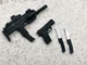 Pistol Dagger Figure 1/6 Hot Toys G.I. Joe Retaliation MMS192 Snake Eyes Weapon