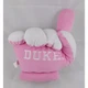 Collegiate 12 Inch Duke Fan College Hand Plush Pink Number One Stuffed Toy