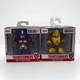 Jada Toys Transformers Optimus Prime & Bumblebee Lot Of 2 Metalfigs NIB