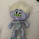 2015 Hasbro Troll Doll Trolls Blue White Hair DWA LLC 13" Hasbro C-015G 