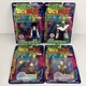 NEW Vtg Irwin Dragon Ball Z Vegeta Minoshiya Piccolo Trunks Figure Bundle 1999