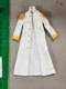BW-LTC-KZ: Custom Wired Coat for Bandai One Piece S.H.Figuarts Kizaru Borsalino